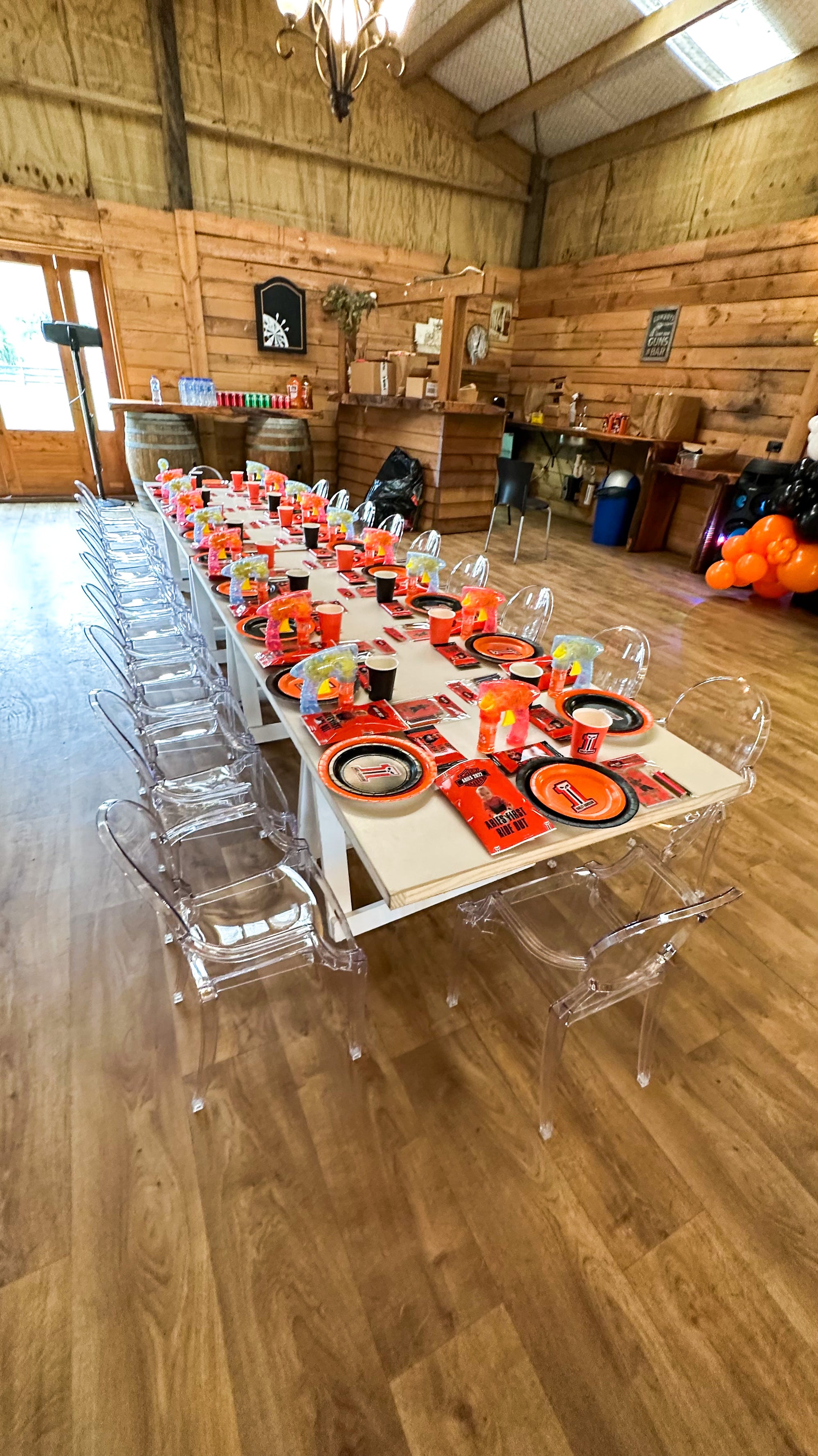 Clear Ghost Chairs